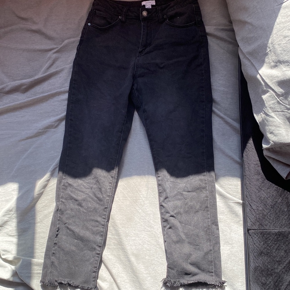 Forever21: Black Straight Leg Jeans